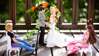 Illustration for article titled See Barbie And Ken's Dream Wedding Album